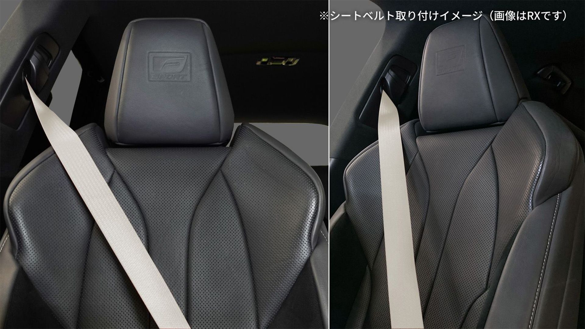 カラードシートベルト（装着イメージ）