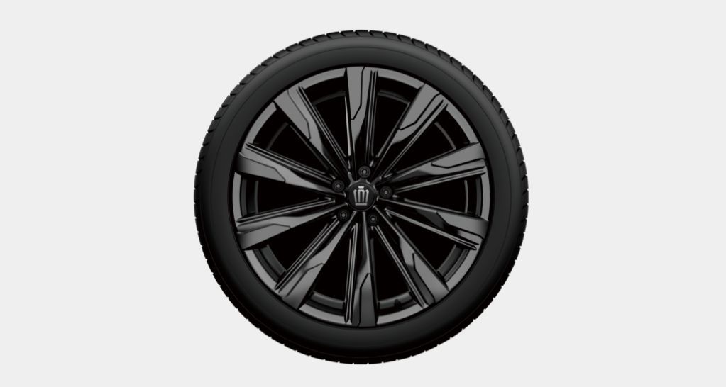 235/45R21タイヤ&21×8½Jアルミホイール(グロスブラック塗装)