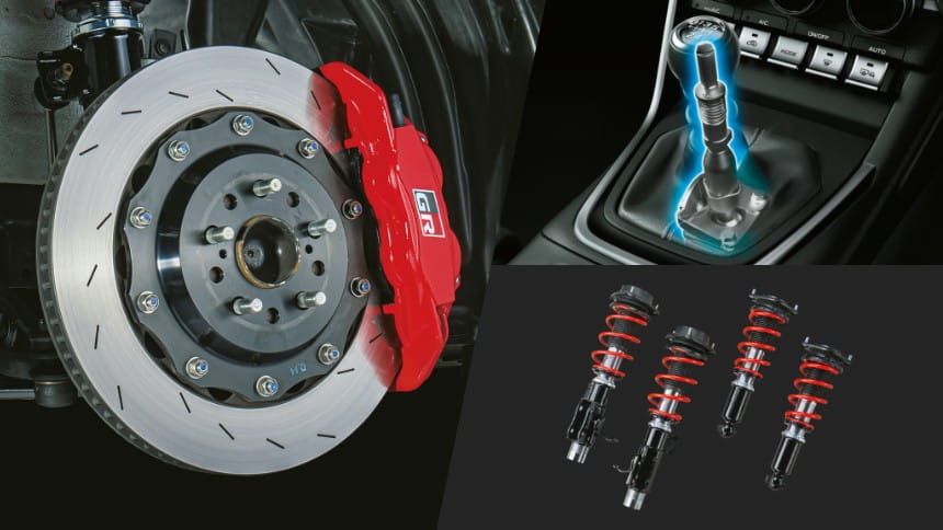 GR PARTSサスペンション・駆動系