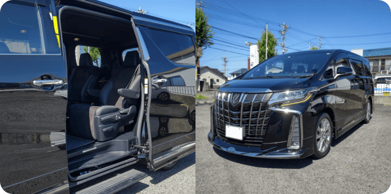 他のアルファードよりも早くスライドドアが早く閉まるのが優越感です