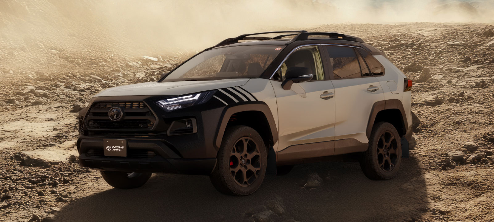 RAV4(2019～2025) フェンダーアーチモール(ブラック)GORI GORI BLACK