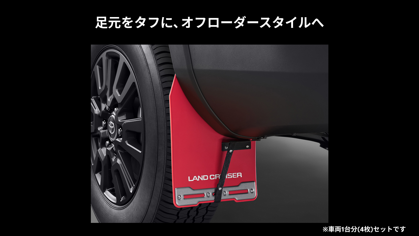 ランドクルーザー“250”(2024～)(TOYOTA)のカスタム マッドフラップ