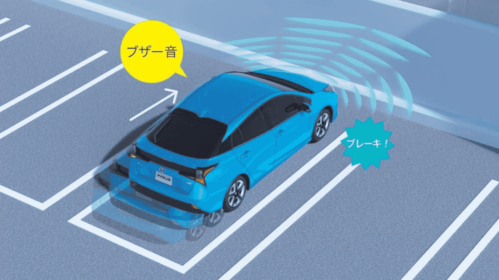 プリウス(2015～2022)のカスタム 後付けパーキングサポートブレーキ(静止物)［インテリジェントクリアランスソナー］｜【Upgrade  Selections by KINTO FACTORY】